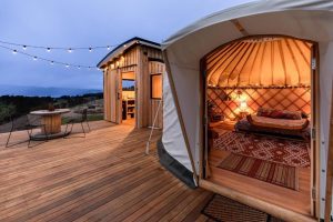 Luxury Glamping Yurt
