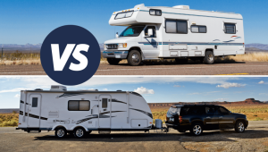 RV versus Camper